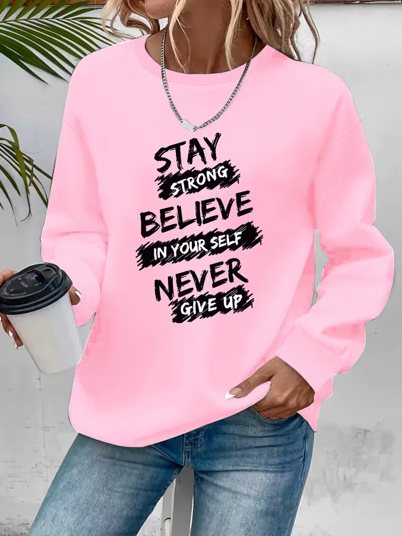 Motiverande Sweatshirt