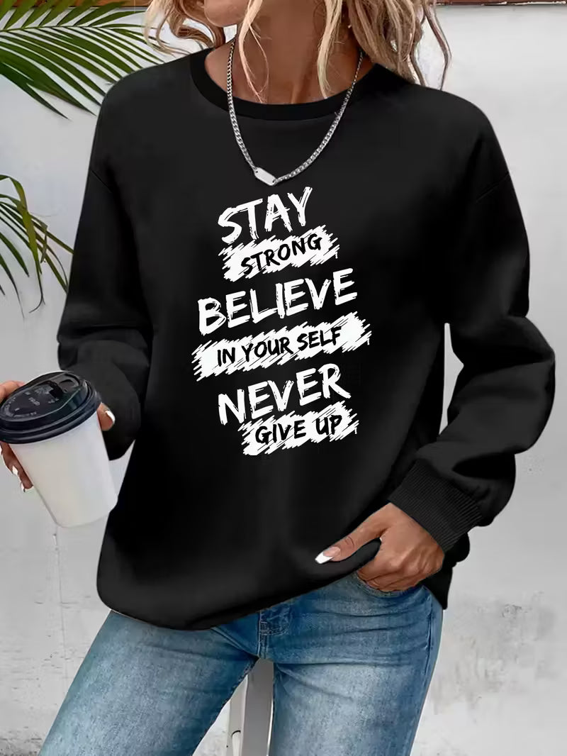 Motiverande Sweatshirt